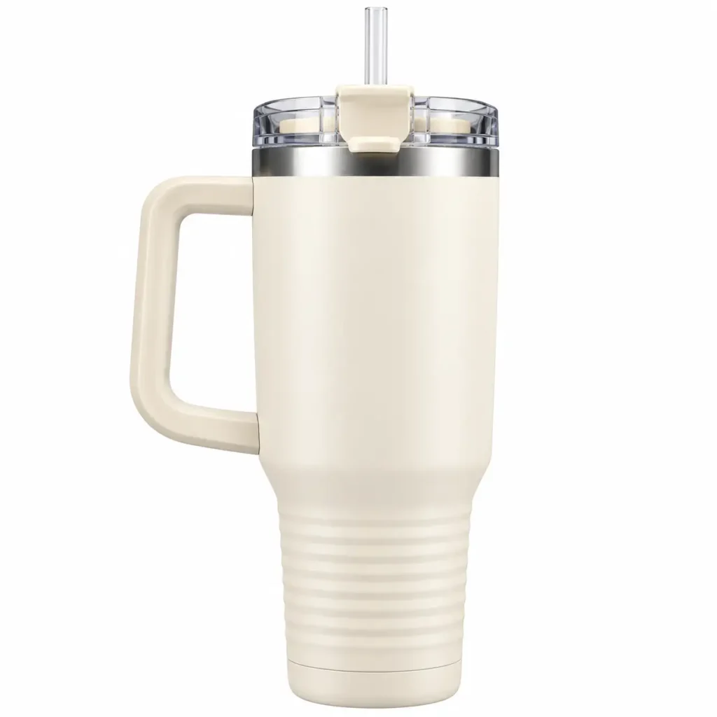 Tovio Insulated Stainless Steel Tumbler with Straw1